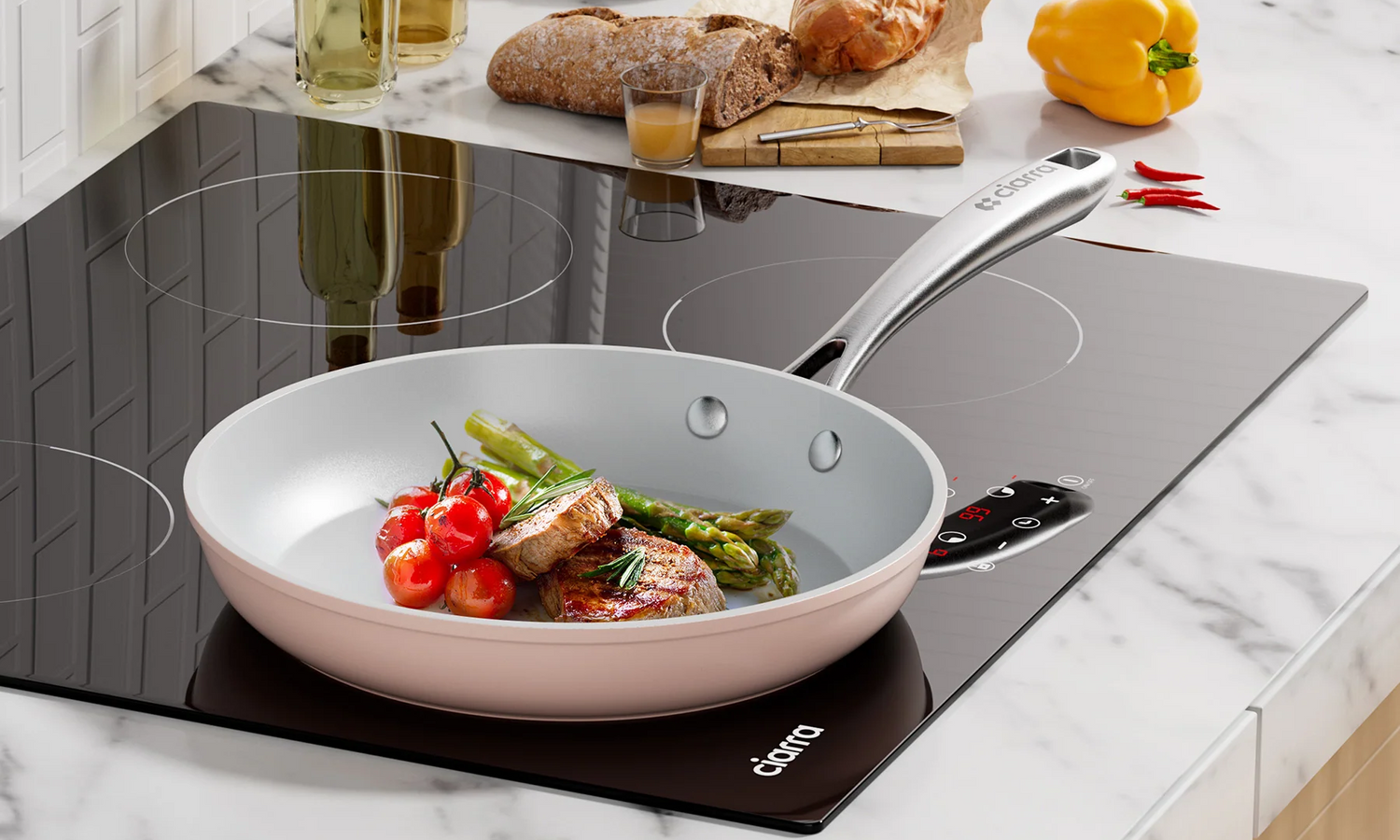 induction cooktop non stick cookware