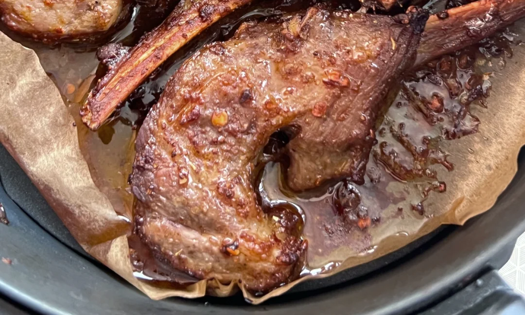 Air Fryer Rack of Lamb