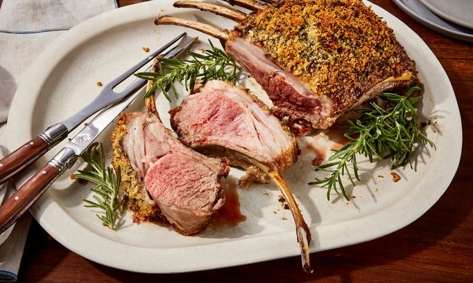 Air Fryer Rack of Lamb