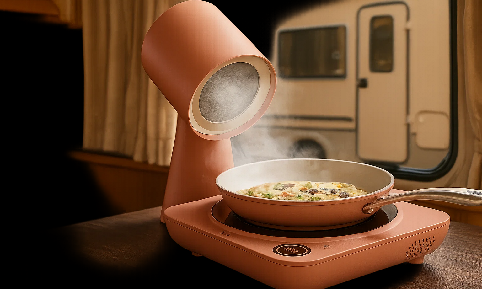 Portable Range Hood 3 Desktop Smoke Extractor - Pakistan