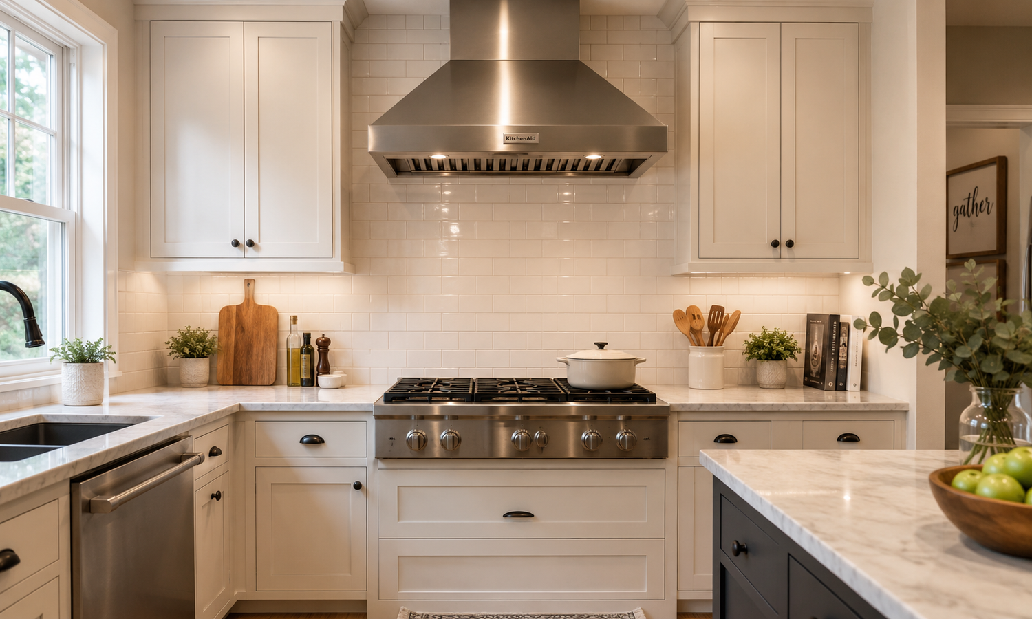 Gas Stove and Hood Fan