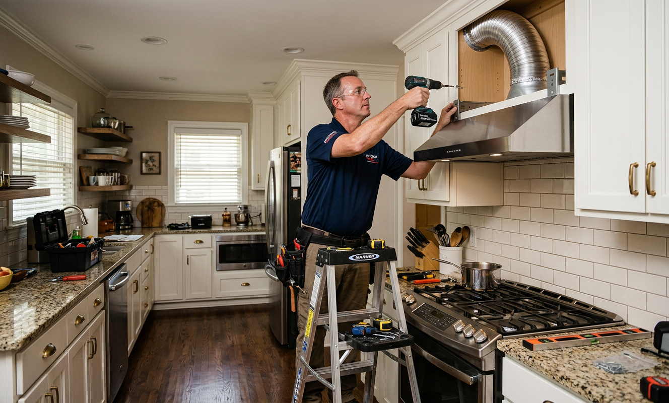Range Hood Exhaust Installation
