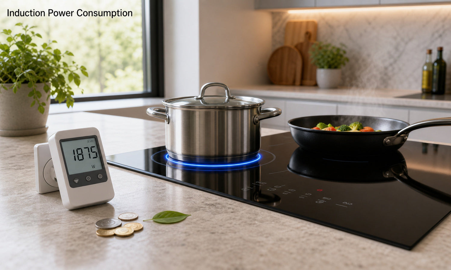 Induction Cooktop Power Consumption: Watts, Energy Use & Running Costs