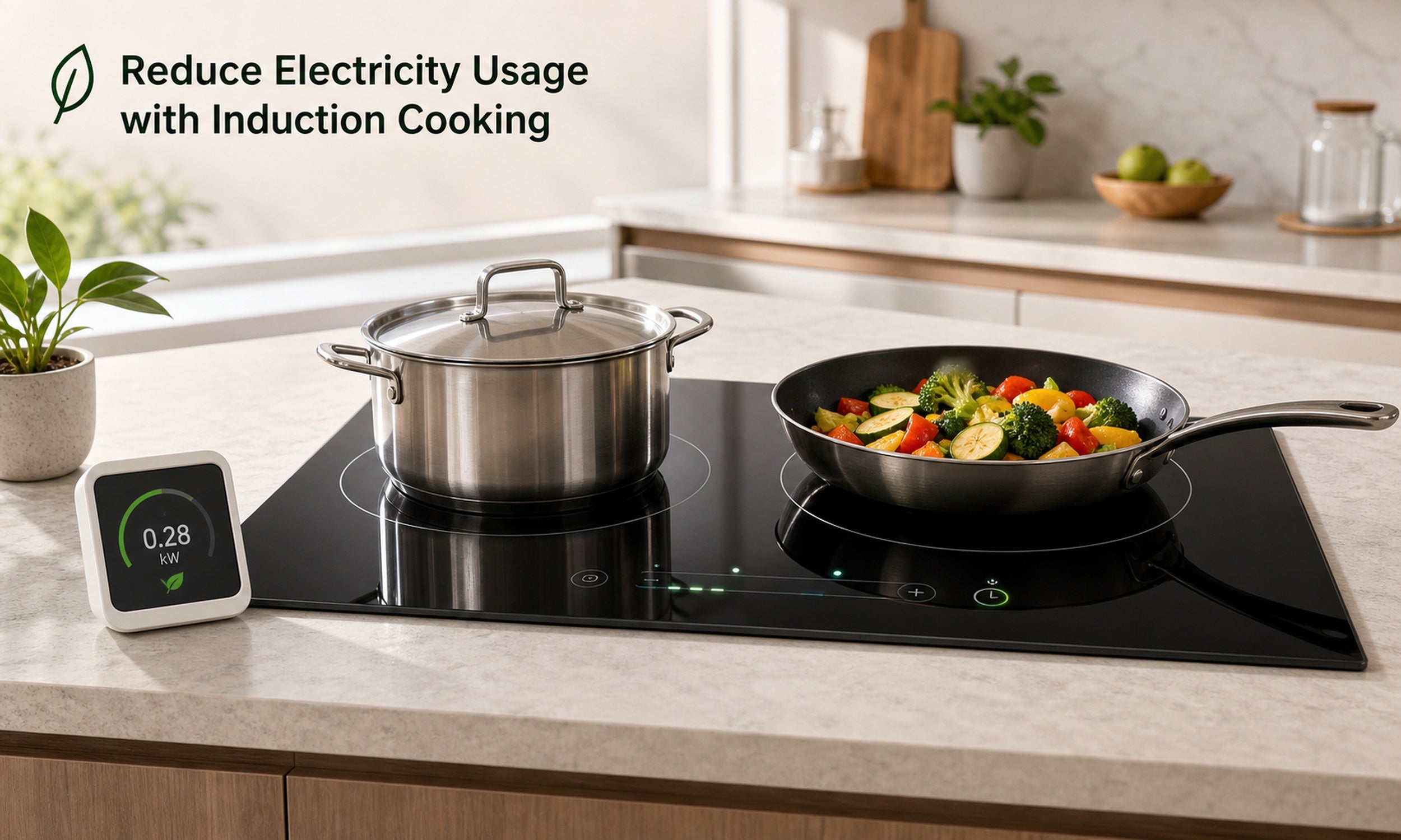 Practical Ways to Reduce Electricity Usage with Induction Cooking