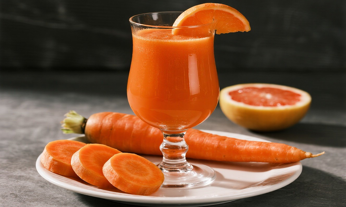 🥕 Vibrant High-Yield Carrot Juice
