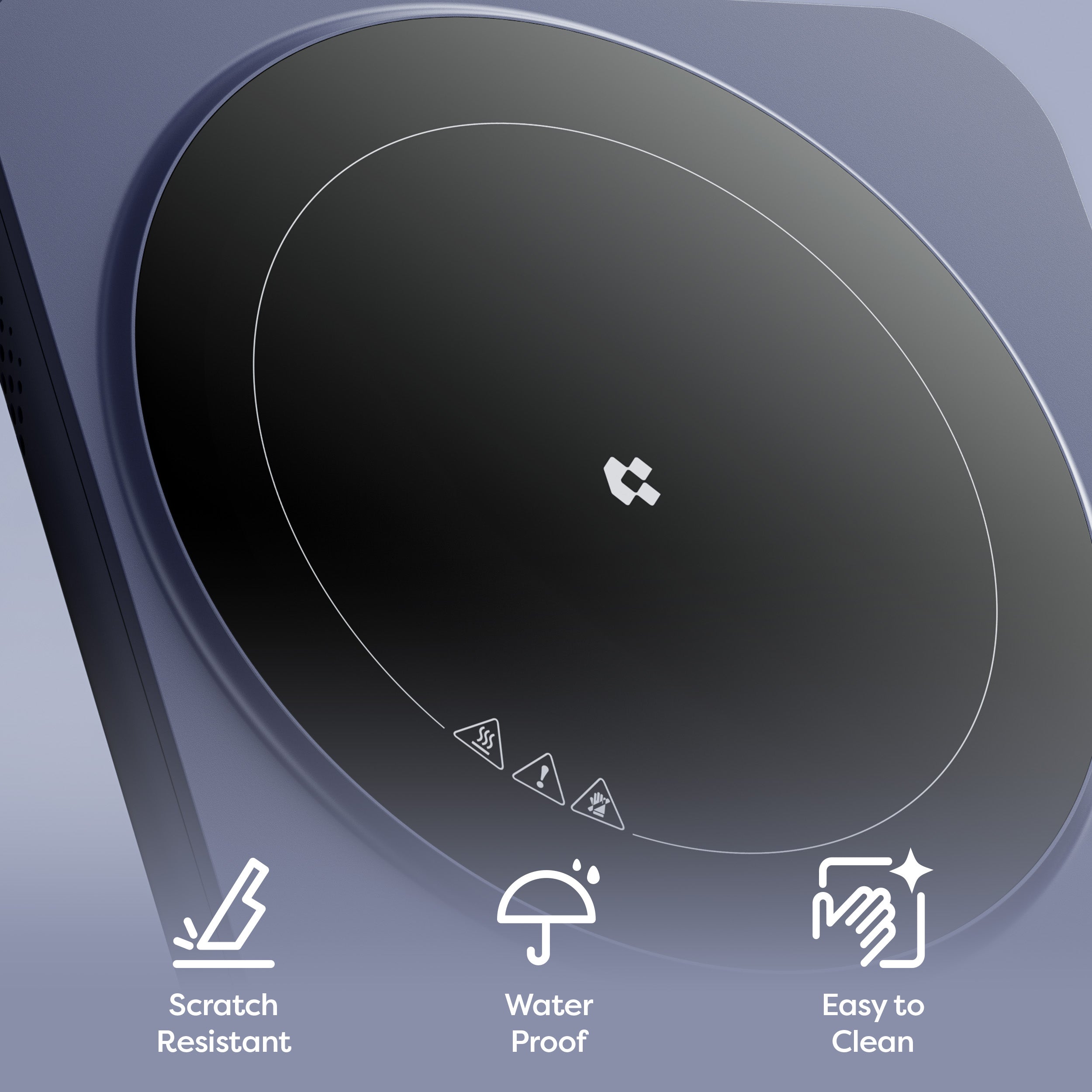 Gadgets Cuisine Cook & Go Trio : Plaque de cuisson à induction Donut, HOTTE À EMPORTER et Poêle à frire
