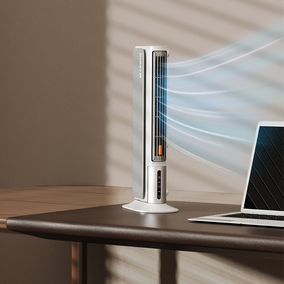 Gadgets Heater Fan Combo, Small Heater Ceramic Heater 3-Speed Fan Heater Combo with 4 Installation Modes: Desktop/Under-Desk/Wall/Standing, Portable Heater Fan Energy-Efficient & Space-Saving for Home & Office