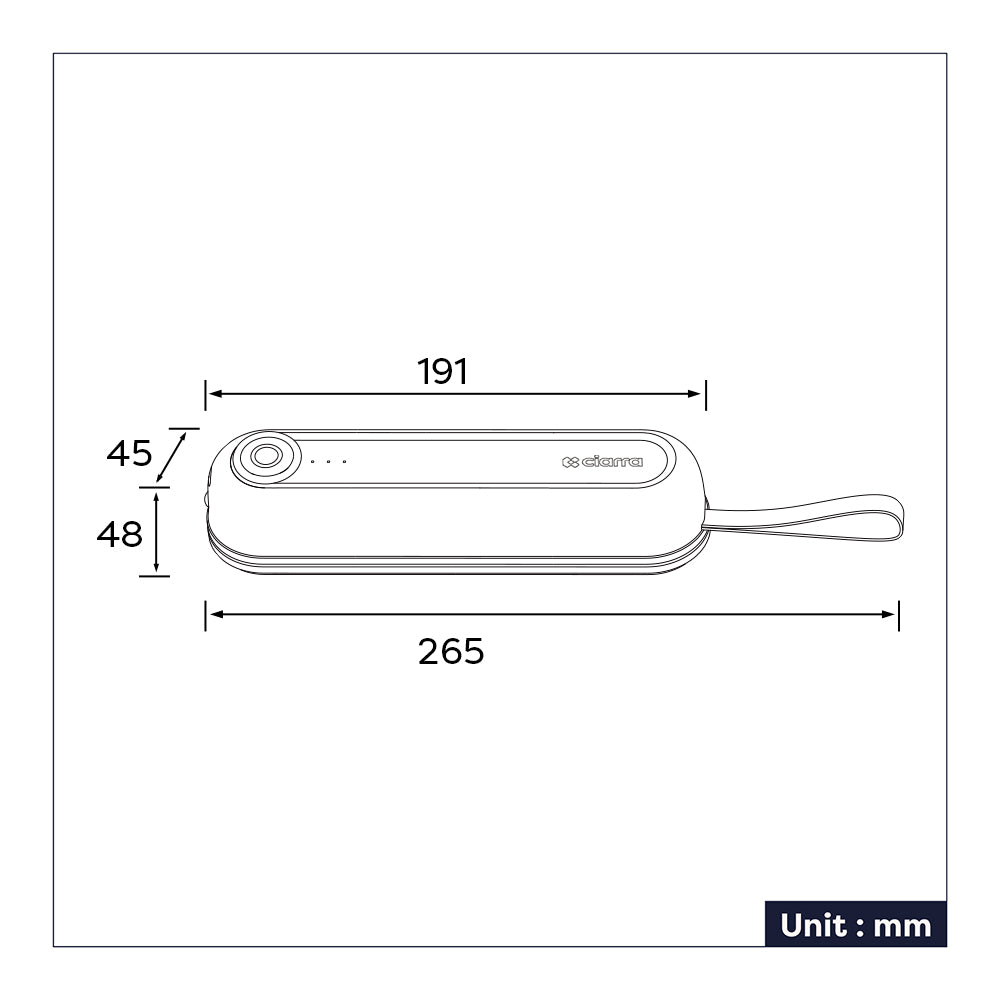 Gadgets เครื่องซีลสูญญากาศแบบพกพาไร้สาย ขนาดกะทัดรัดแต่ทรงพลัง พร้อมโหมดดูดอากาศและซีล โหมดซีล และโหมดดูดอากาศภายนอก มาพร้อมถุงซีลสูญญากาศ 5 ชิ้น