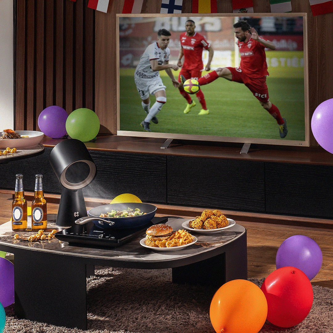 Gadgets เครื่องดูดควันแบบพกพาสำหรับห้องครัว พร้อมระบบกรองอากาศ 3 ชั้น และพัดลมดูดอากาศ 2 ระดับ