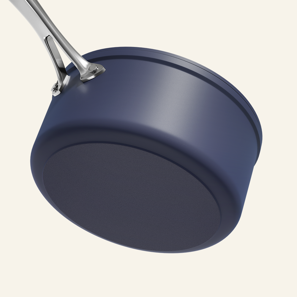 Gadgets Ceramic Nonstick Non-Toxic Sauce Pan, PTFE & PFOA Free Cookware - Midnight Dream