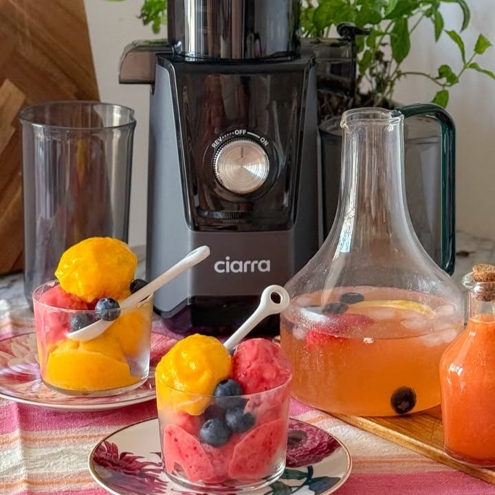 Gadgets High Yield Slow Juicer, 200W Cold Press Juicer Machine with 4.3" Large Feed Chute for Whole Fruits & Vegetables