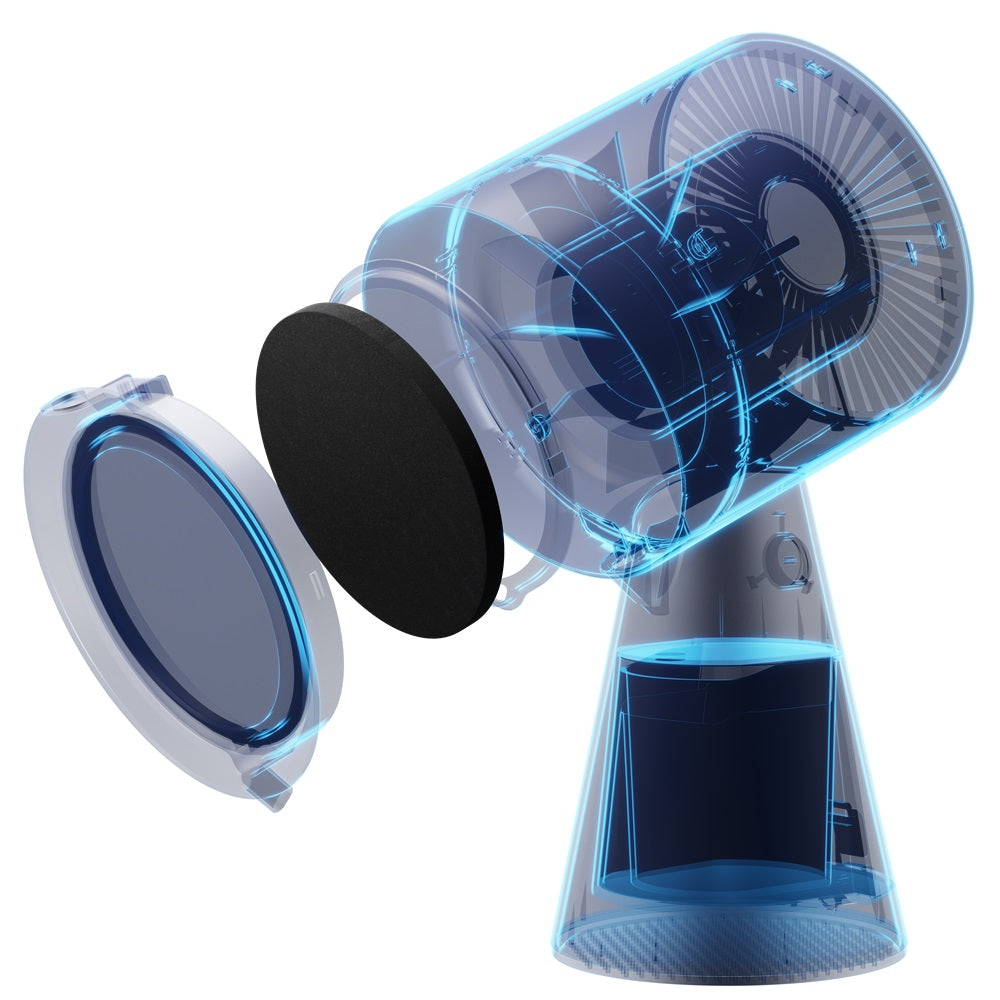 Gadgets เครื่องดูดควันแบบพกพาสำหรับห้องครัว พร้อมระบบกรองอากาศ 3 ชั้น และพัดลมดูดอากาศ 2 ระดับ