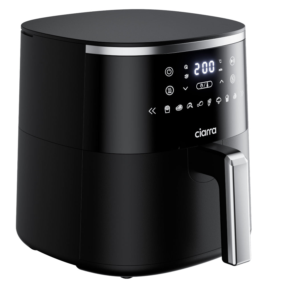 Gadgets 8-in-1 Air Fryer, 5.3 Qt Air Fryer with Nonstick and Dishwasher Safe Basket Low Fat Cooking, for Healthy & Crispy Fried Food