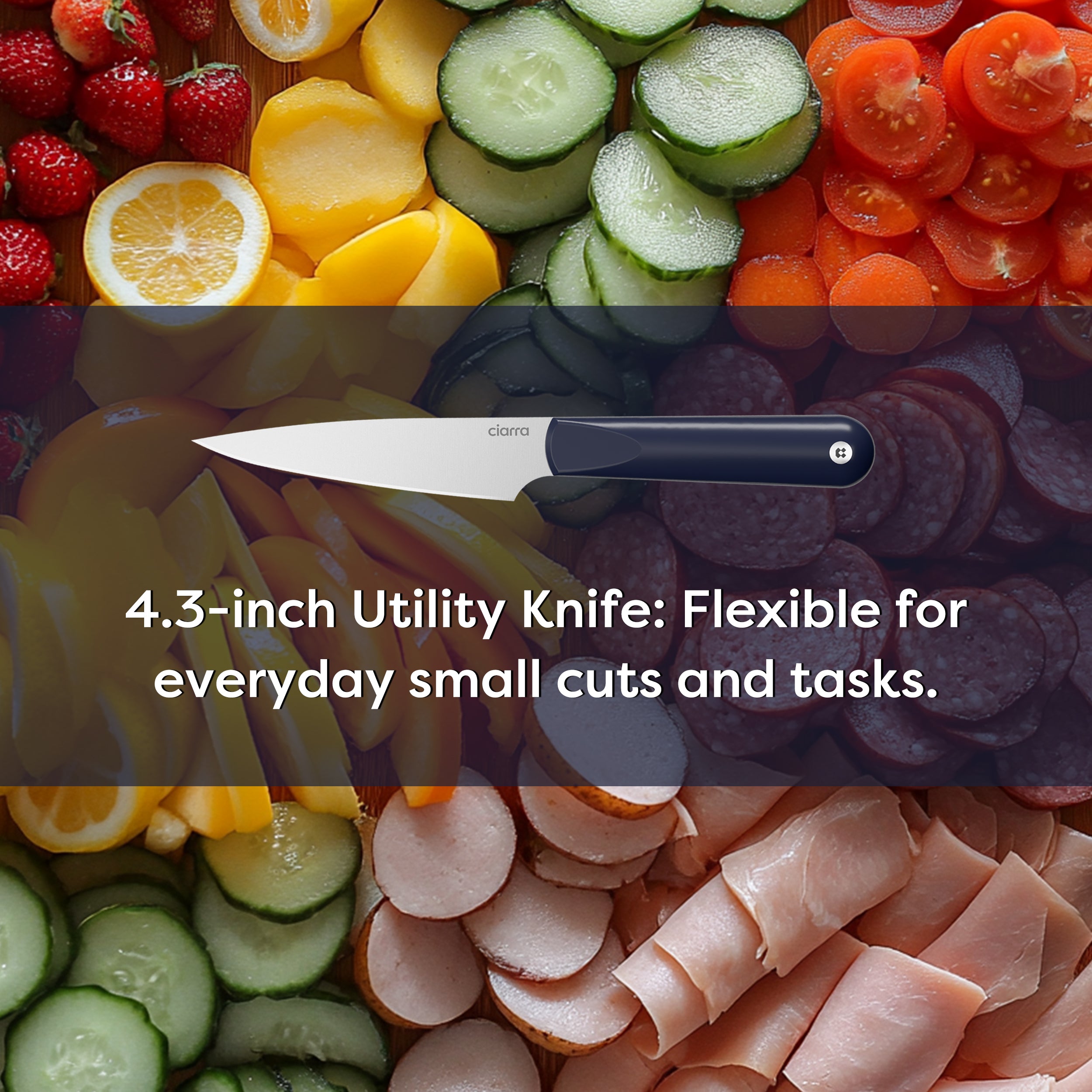 💝Free Gift – Get a 3-Piece Trio Knife Set (Bread Knife, Chef Knife, Paring Knife) when you spend over $188(One free gift per order. Not available for individual purchase)