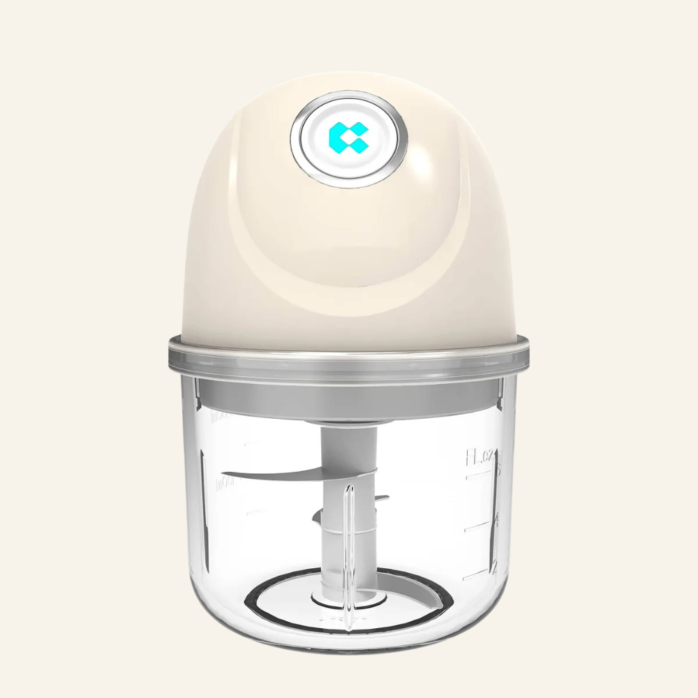 Gadgets Portable Multifunctional Wireless Electric Food Chopper, Mini Food Processor for Mincing, Chopping, Grinding, Blending and Meal Prep - Avocado Green