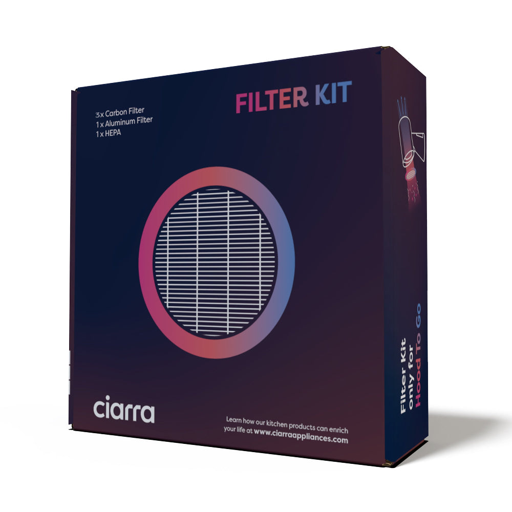 Gadgets Kit de remplacement à triple filtration pour hotte aspirante portable