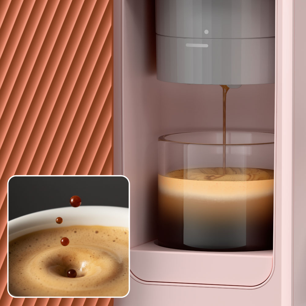 Gadgets Portable 15-Bar Espresso Coffee Machine with Smart Temperature Control (185°F/198°F/203°F), Dual Power Options, Easy-Clean Design for Home, Office, Travel & Camping