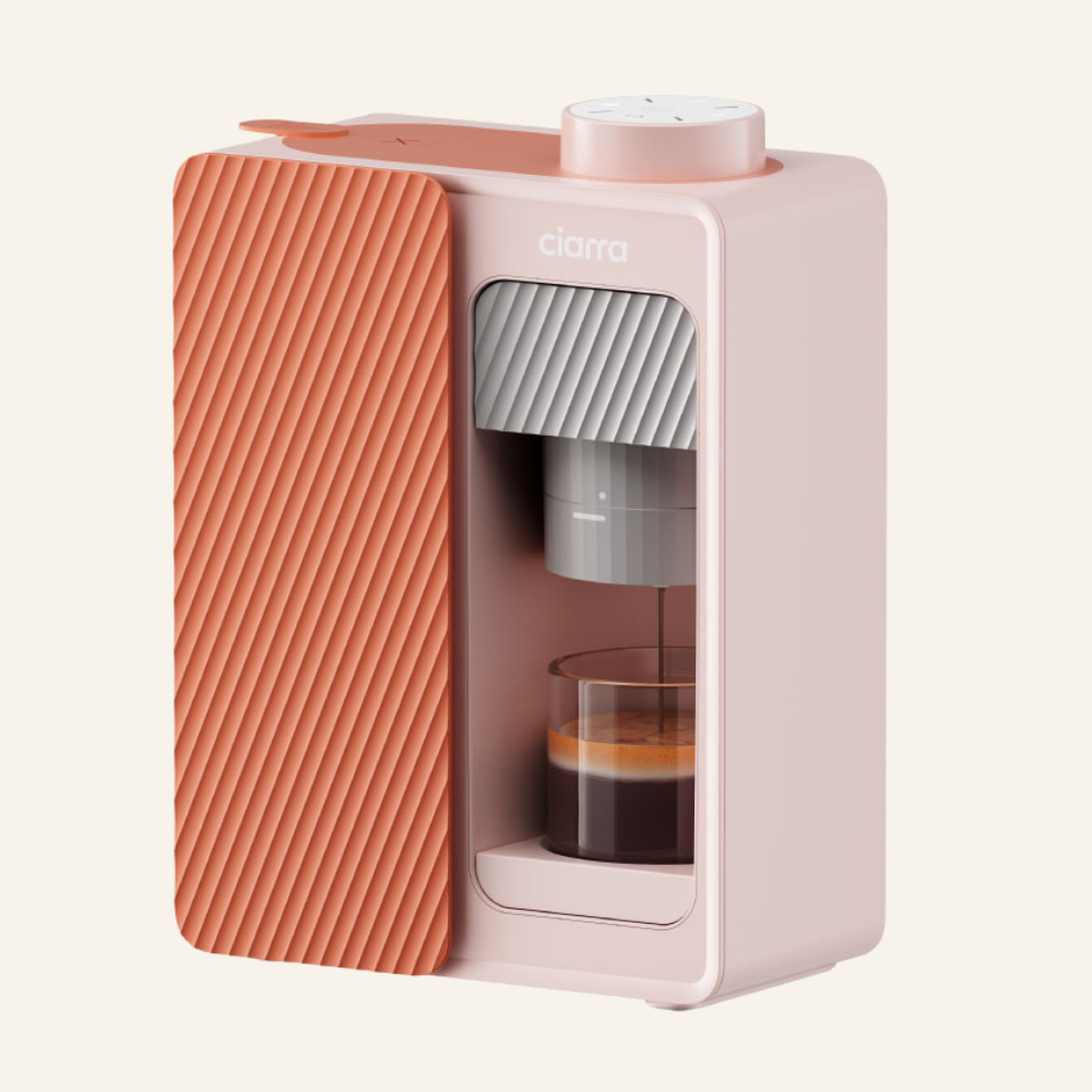 Gadgets Portable Cafetière Expresso 15 Bars avec Contrôle Intelligent de la Température (85°C / 92°C / 95°C), Double Option d'Alimentation & Design Facile à Nettoyer pour la Maison, le Bureau, le Voyage & le Camping