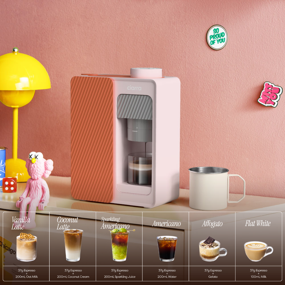 Gadgets Portable Cafetière Expresso 15 Bars avec Contrôle Intelligent de la Température (85°C / 92°C / 95°C), Double Option d'Alimentation & Design Facile à Nettoyer pour la Maison, le Bureau, le Voyage & le Camping