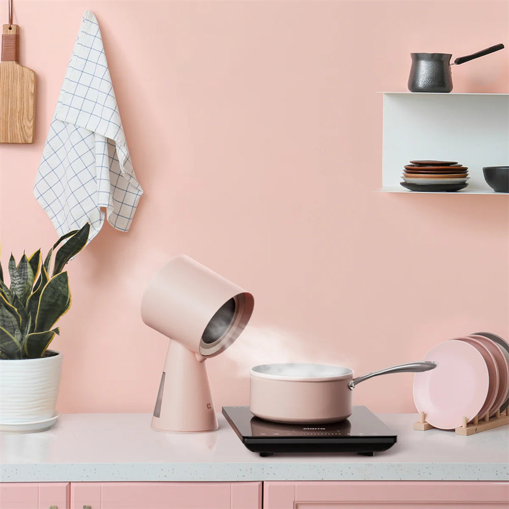 Gadgets เครื่องดูดควันแบบพกพาสำหรับห้องครัว พร้อมระบบกรองอากาศ 3 ชั้น และพัดลมดูดอากาศ 2 ระดับ