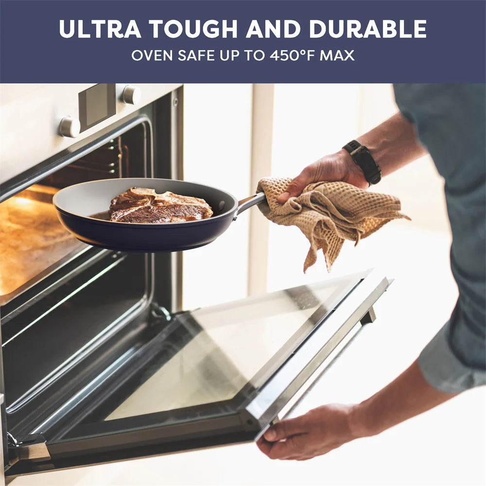 Kitchen Cook Set: Donut Portable Induction Cooktop & 3-Piece Beyond Trio Knife Set & Frying Pan