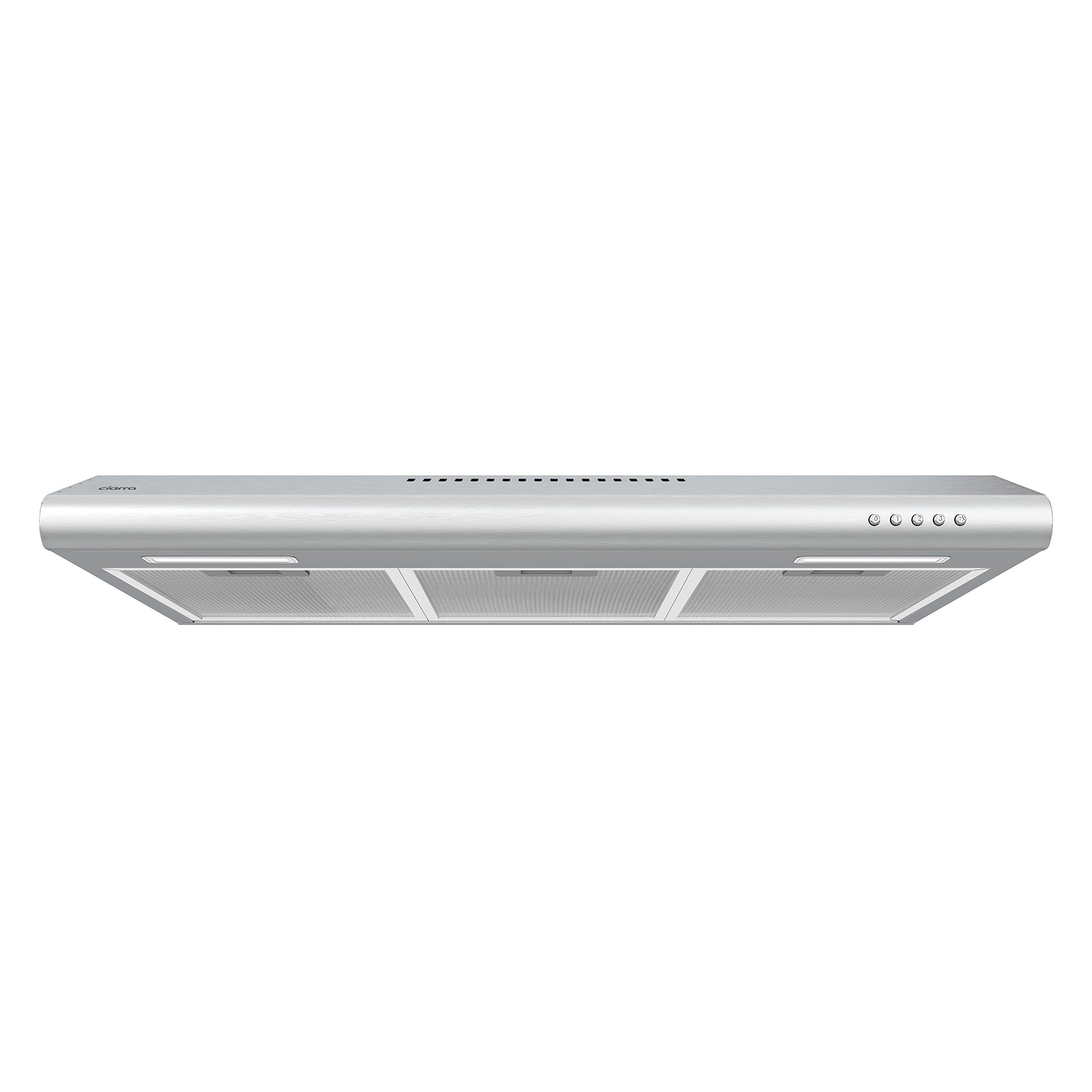 Gadgets 30 Inch Under Cabinet Range Hood, Stainless Steel Kitchen Vent Hood with 3-Speed Exhaust Fan, Ducted/Ductless Convertible - Silver