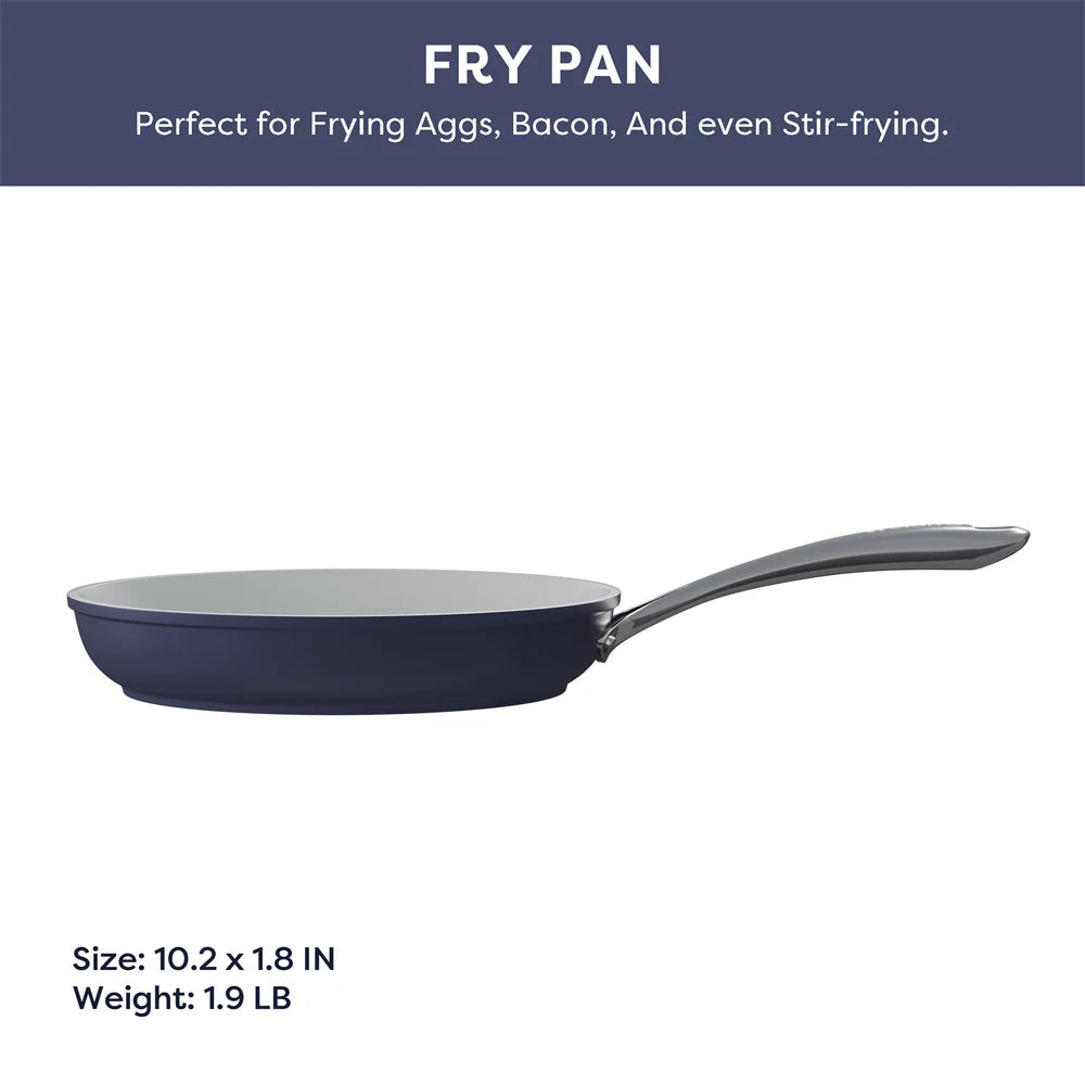 Kitchen Cook Set: Donut Portable Induction Cooktop & 3-Piece Beyond Trio Knife Set & Frying Pan