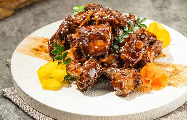 Grilled Spare Ribs with Sauce