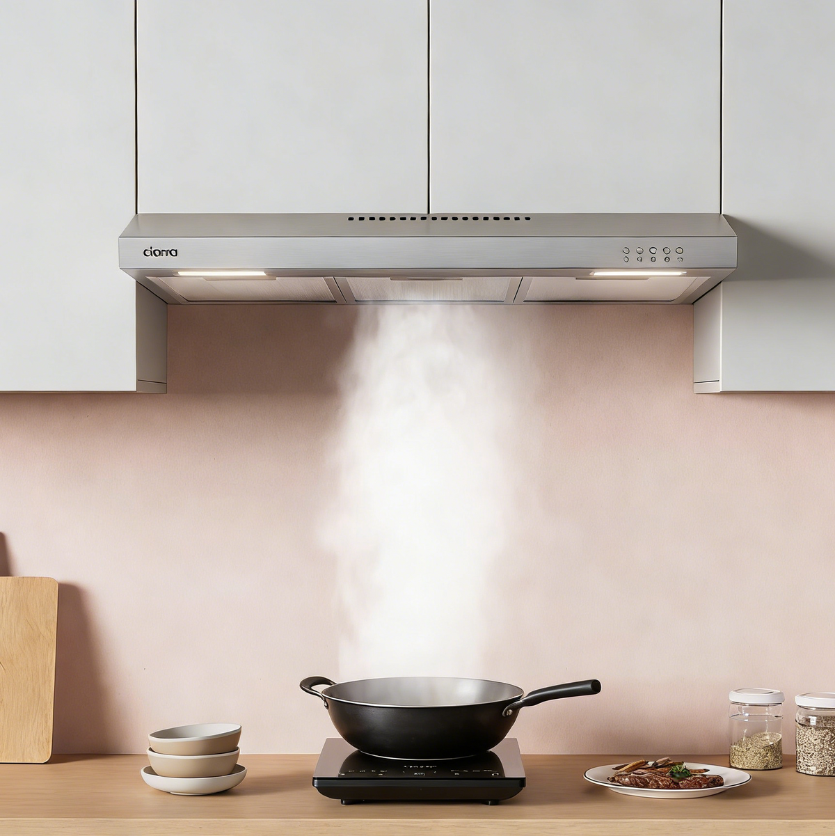 30" Slim Under Cabinet Range Hood with Powerful 3‑Speed Fan