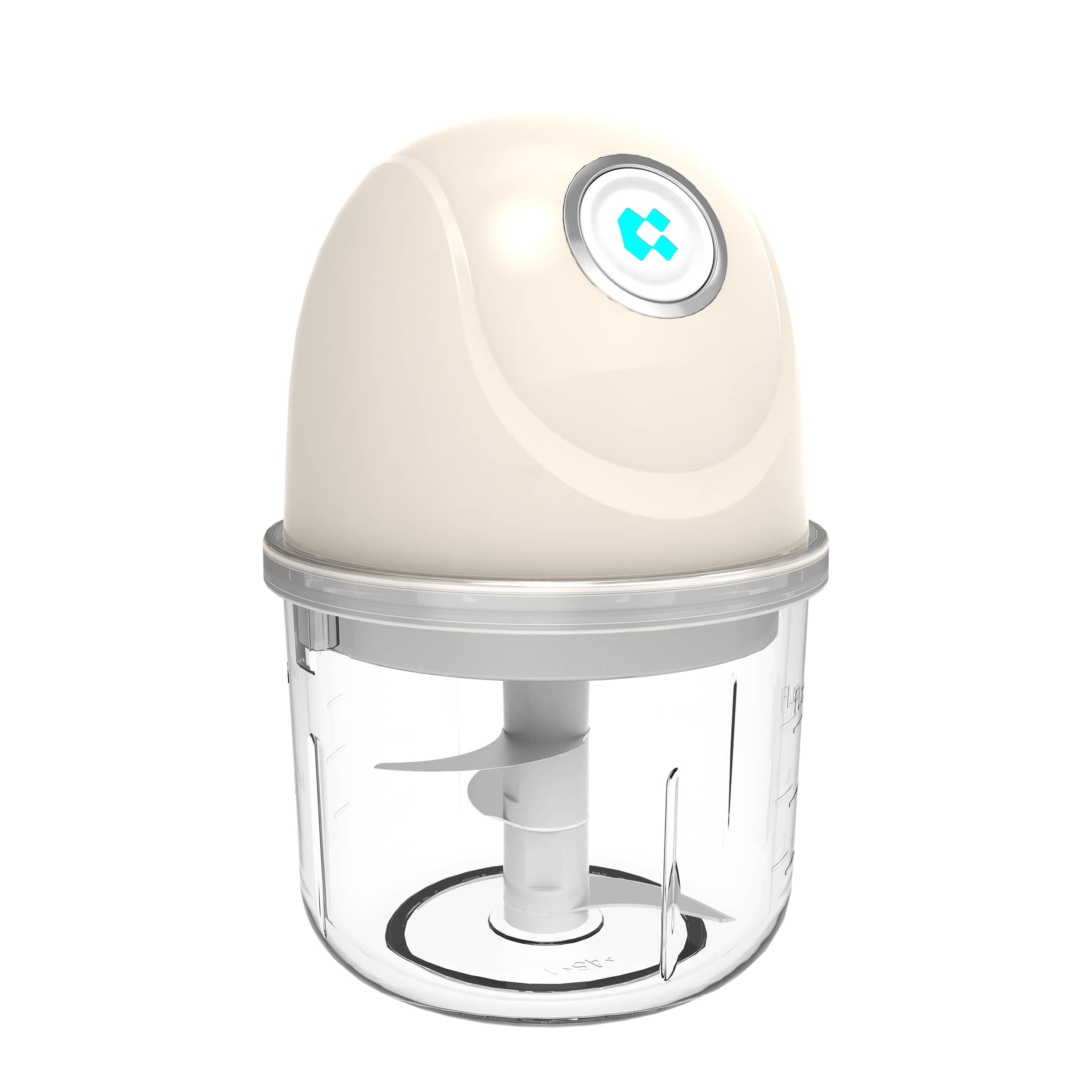 CIARRA Portable Versatile Wireless Electric Mini Food Chopper With USB CAMFPC01-OW