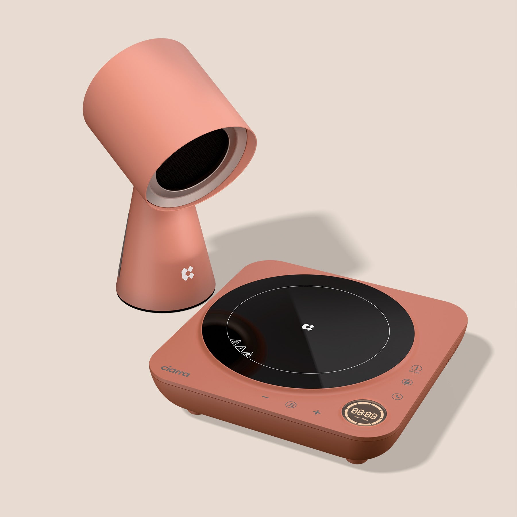 Gadgets Kitchen CookVent Duo Bundle 1 : Table de cuisson à induction Donut et hotte à emporter