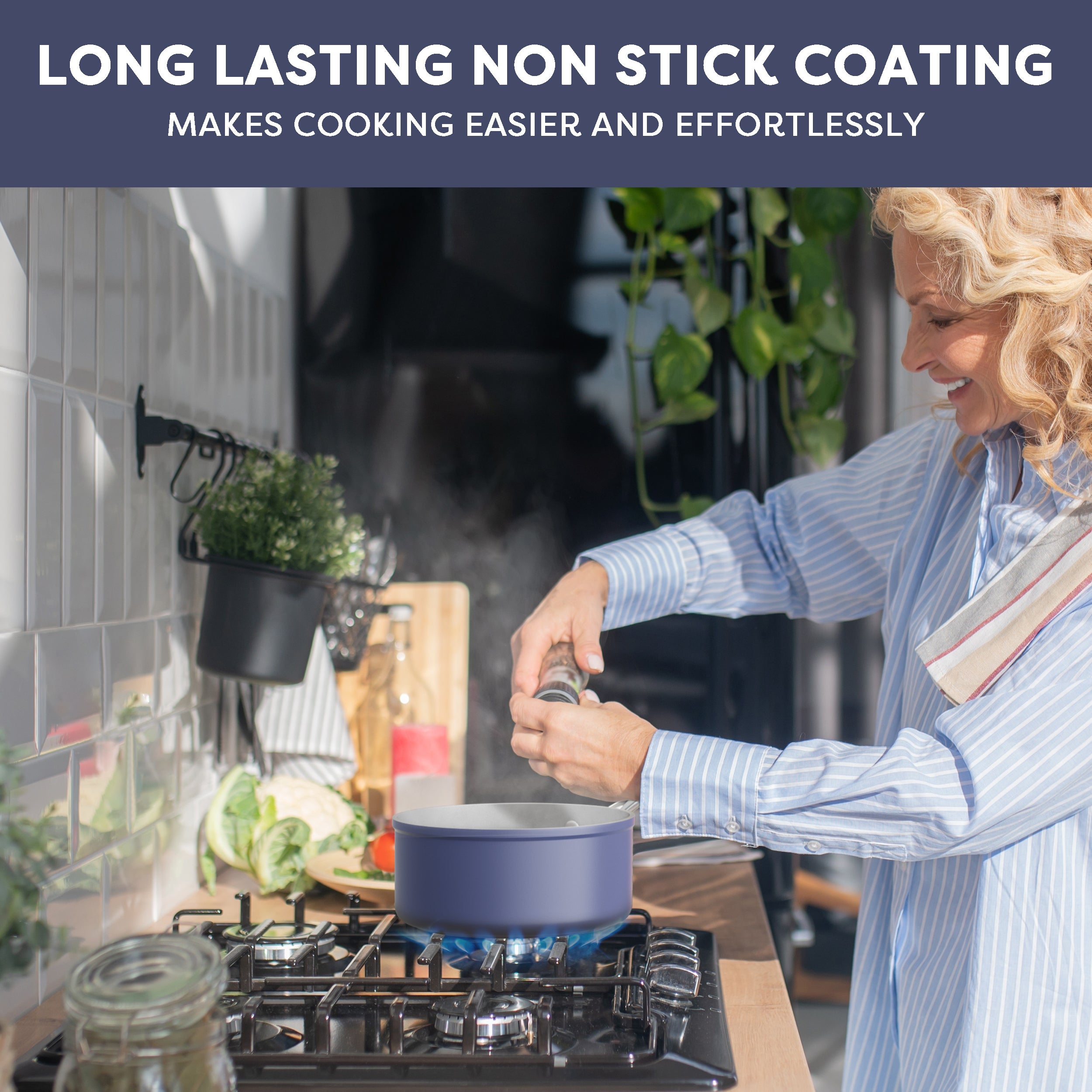 Gadgets FamilyCook Set: 60cm Black 4-Zone Built-In Ceramic Hob & Cookware Set (4‑Piece), 6000W Electric Cooktop – Touch Control, 9 Power Levels, 99-Minute Timer, Auto Shut-Off, Child Lock, Nonstick Non-Toxic Cookware, Safe & Easy to Clean