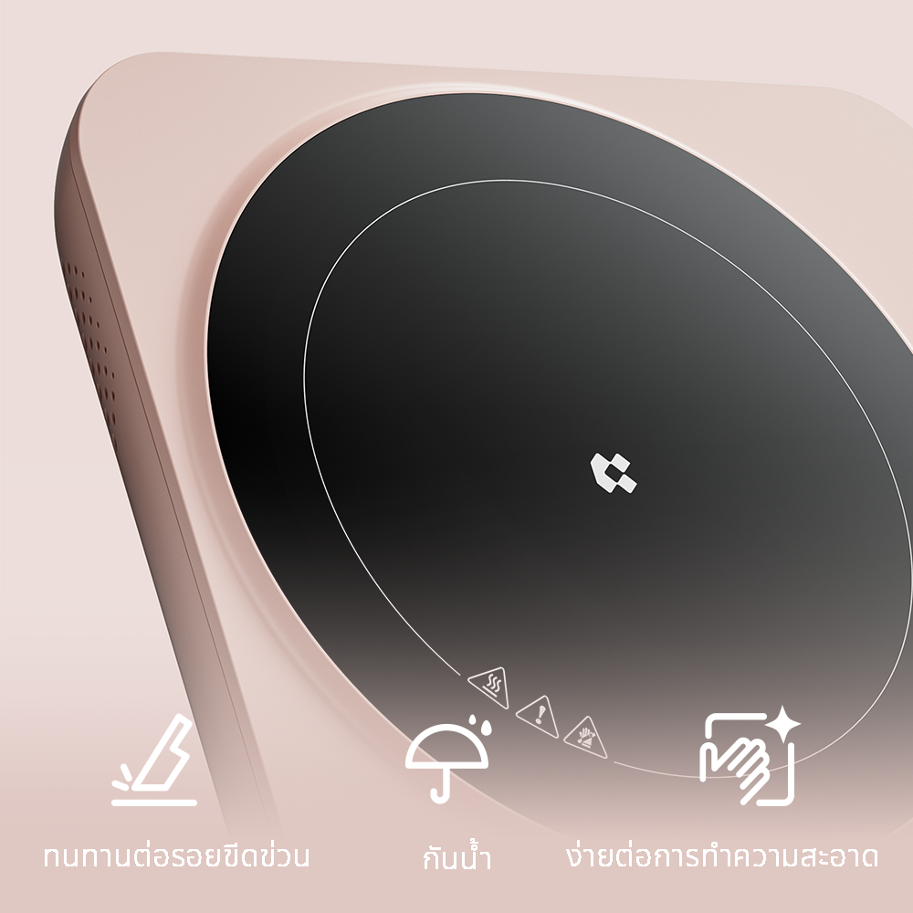 Gadgets เตาแม่เหล็กไฟฟ้าแบบพกพารุ่นโดนัท เตาเดี่ยวพร้อมตั้งเวลาทำอาหารได้สูงสุด 4 ชั่วโมง